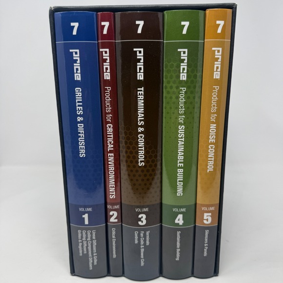 Engineer's HVAC Handbook Set Volume 1-5 by‎ Price Industries
